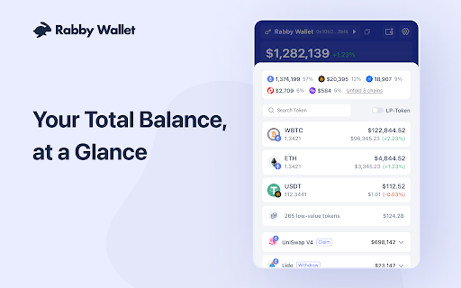 Rabby Wallet screenshot