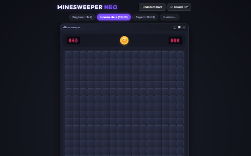 Classic Minesweeper screenshot