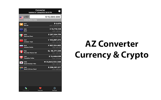 AZ Currency Converter screenshot