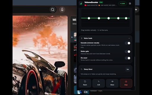 VolumeBooster: Volume & Bass Booster screenshot