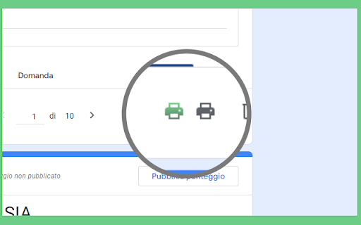 Print feedbacks for Google Forms screenshot