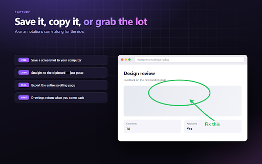 Draw on Page — Draw it, son. screenshot