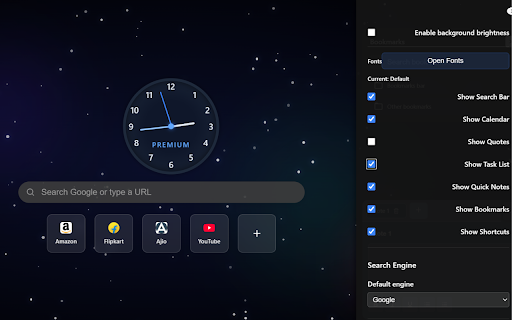 Cosmic Particle Field screenshot