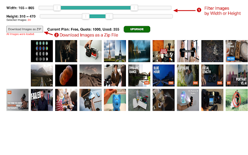 Bulk Image Downloader screenshot
