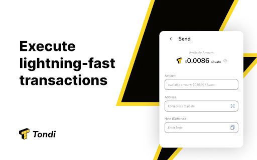 TondiKey – Web3 Wallet screenshot