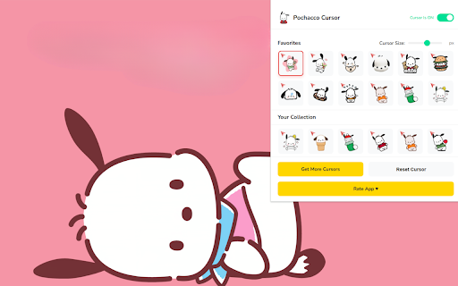 Pochacco Cursor ★ Custom Cursor for Chrome™ screenshot