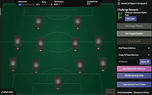 FC26 Enhancer | SBC Solver, Trader & Keyboard Shortcuts screenshot