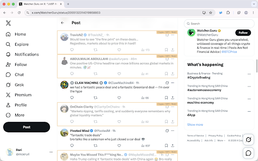 Twitter Filter screenshot