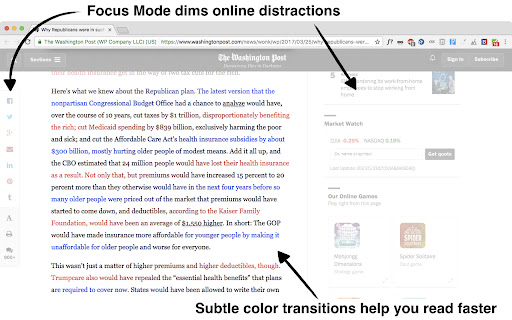 BeeLine Reader screenshot