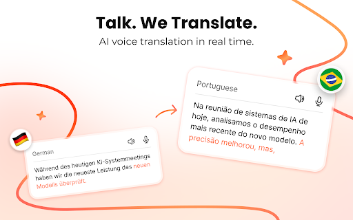 Saydi AI Voice Translator screenshot