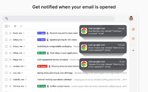 Streak Email Tracking for Gmail screenshot