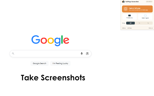 Full Page Screenshot for Google Chrome™ screenshot