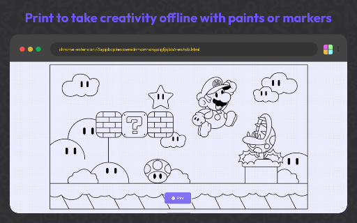 Cute ColorBook - Coloring Book Online screenshot