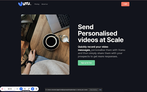 Vumu App screenshot