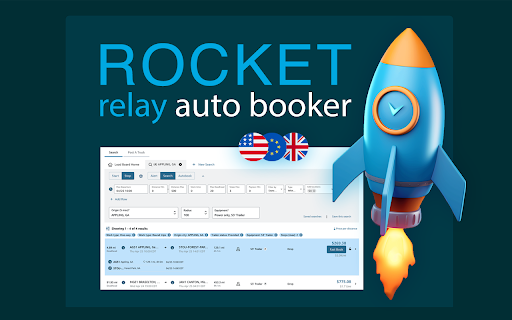 Relay Auto Booker Refresher Rocket Pro for Amazon Relay screenshot