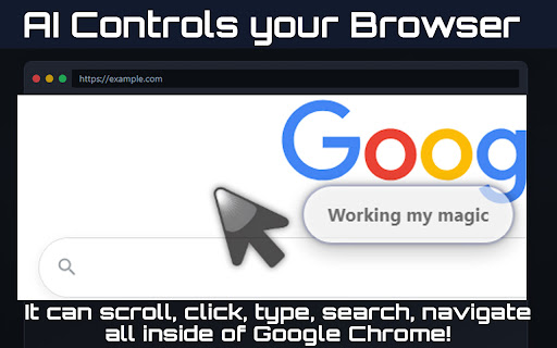Idoit AI Browser Agent - works with Chrome screenshot