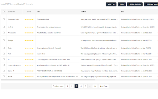 Amazon Reviews Extractor Images - Videos screenshot