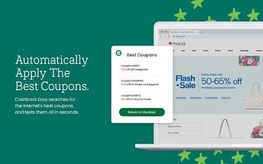 Cashback Easy: Coupons, Promo Codes & Rewards screenshot