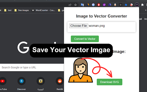 Image to Vector Converter screenshot