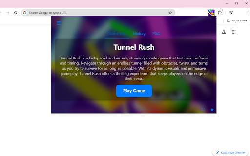 Tunnel Rush screenshot