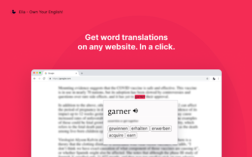 Elia – Own your English! screenshot
