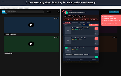 Video Downloader From Anywhere™ screenshot