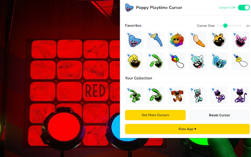 Poppy Playtime Cursor ★ Custom Cursor for Chrome™ screenshot