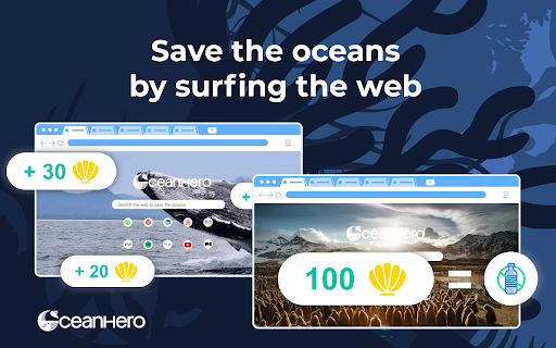 OceanHero: Save Our Oceans by Surfing the Web screenshot