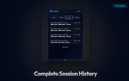 ProText Counter & Compare screenshot