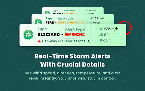 Storm Tracker: Hurricane & Tornado Alerts USA screenshot
