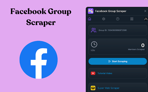 FB Group Scraper screenshot