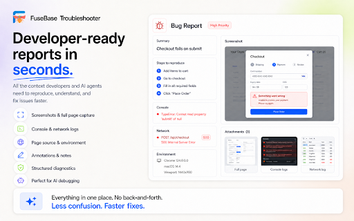 FuseBase Troubleshooter: Emotional Edition — Bug Reports With Feelings screenshot