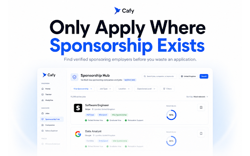Cafy - Career Assistant screenshot