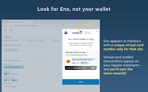 Eno® from Capital One® screenshot