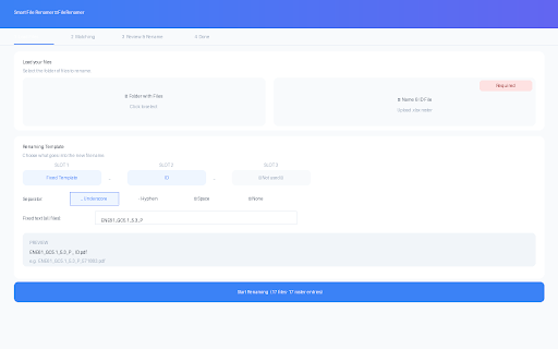 Smart File Renamer screenshot