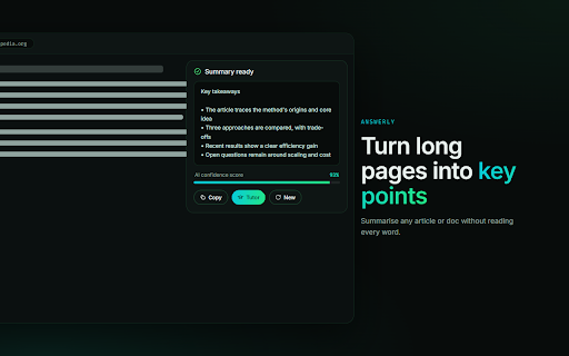 Answerly - Visual AI Assistant screenshot