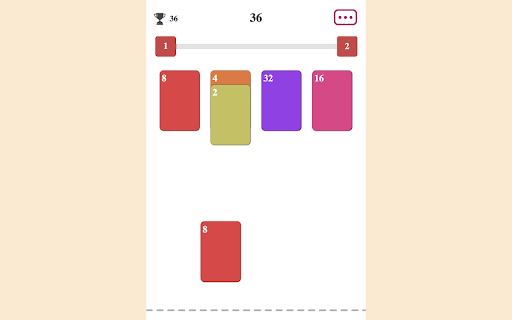 2048 Solitaire Game screenshot
