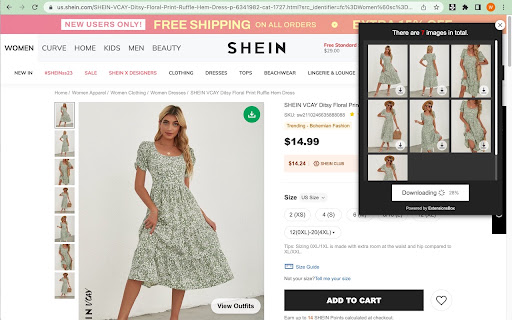Shein Images Downloader screenshot