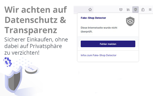 Fake-Shop Detector screenshot