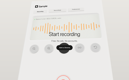 Sample screenshot