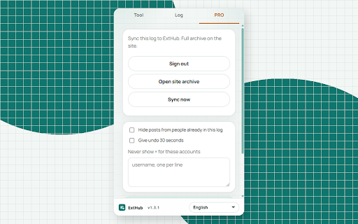 Threads Quick Block screenshot