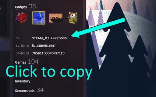 Steam ID Finder screenshot