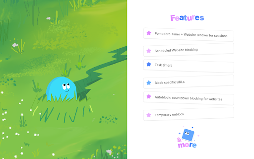 Otto: Pomodoro timer & Website Blocker. Block sites, Focus mindfully screenshot