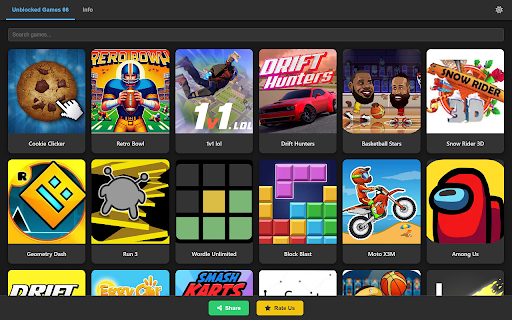 Unblocked Games 66 - 80+ Online Games in One Place screenshot