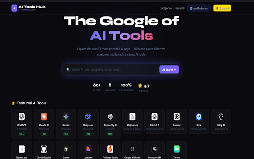 Aiaffhub - Best AI Tools screenshot