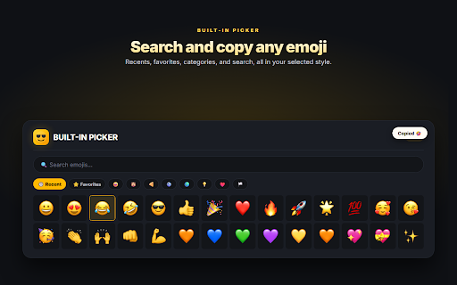 TrueMoji screenshot