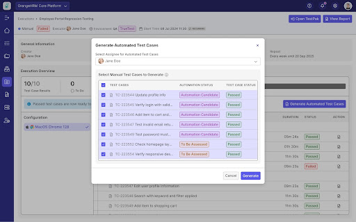 Katalon TestPak Extension screenshot