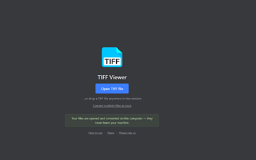 TIFF Viewer for Google Chrome™ screenshot