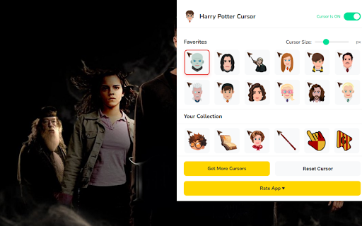 Harry Potter Cursor ★ Custom Cursor for Chrome™ screenshot