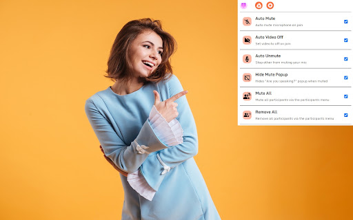 Mute All for Google Meet™ screenshot